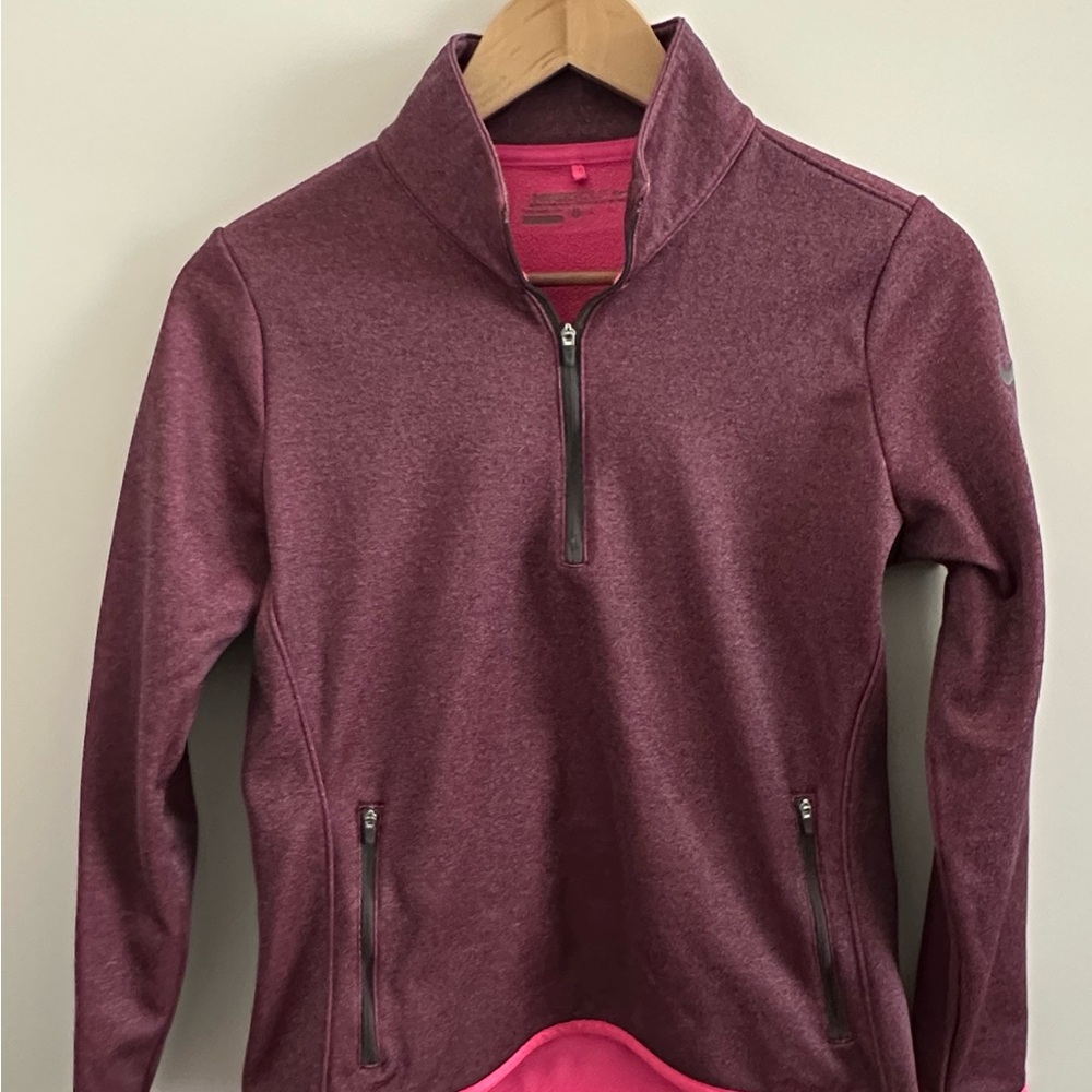 Women's Nike Golf Therma-Fit 1/4 Zip Pullover Sweatshirt Size M